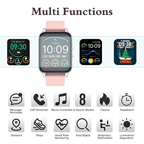 ایگرد | قیمت و خرید Rinsmola Smart Watch 2021 Ver Watches for Women,  Fitness Tracker 1.69\