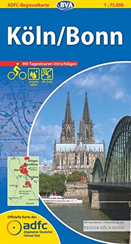 Köln / Bonn GPS wp r/v cycling map