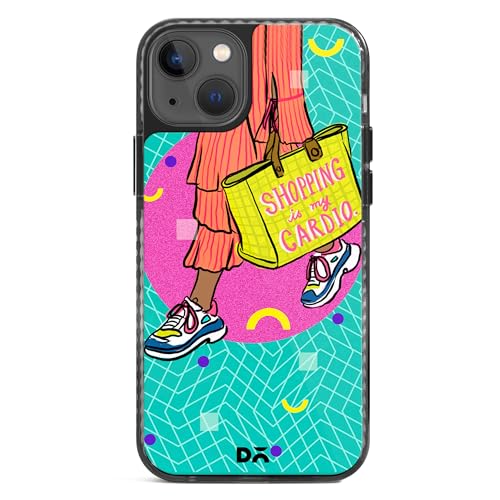 Image of DailyObjects Case for iPhone 15 Compatible with Mag-Safe Wireless Charging, Stride 2.0 Shopping Cardio Slim Shockproof Back Cover with Inner Magnetic Ring