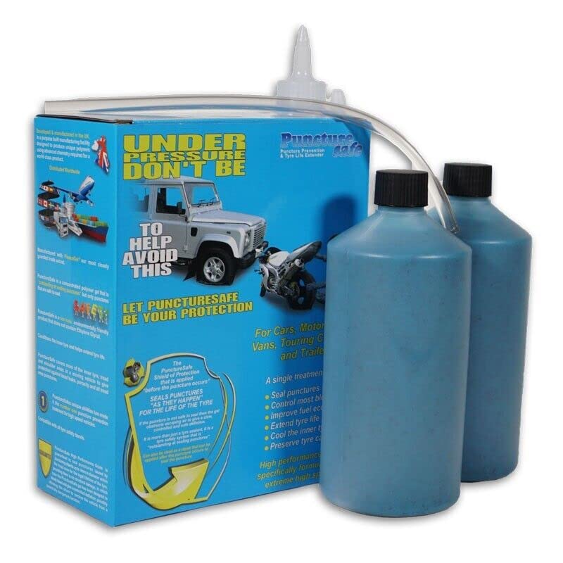 Puncturesafe 1ltr high performance Puncture Preventative for Motorcycles