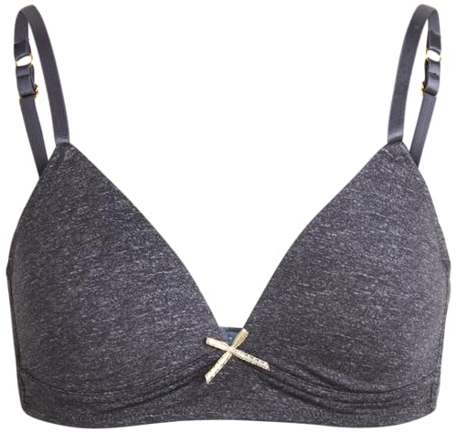 Nicole Miller Girls Training Bras - 2 Pack Molded Microfiber A-Cup Bra, Adjustable Straps - No Wire Bra for Girls (30A-36A)4