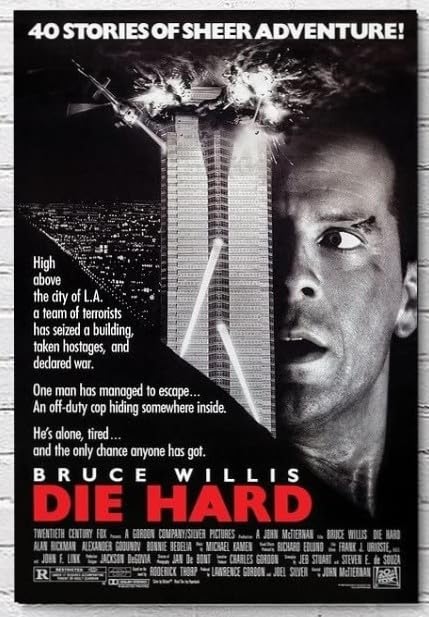 Amazon.co.jp: 映画ポスター ダイハード DIE HARD ブルースウィルス 24