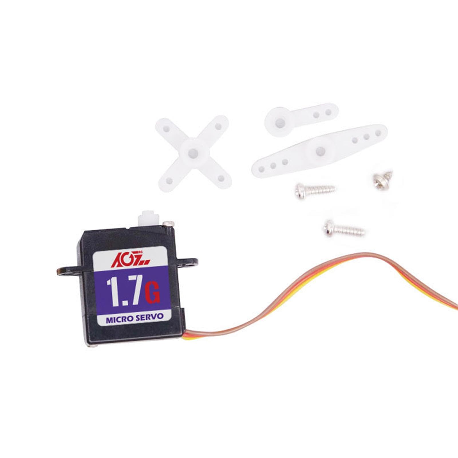 Gralara RC Car Lenkgetriebe Servo 1,7G Niederspannung Ersatzteile Digitales Servo