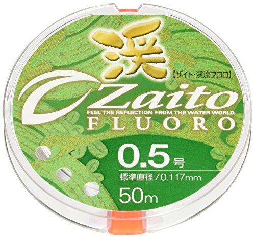 Owner Fluorocarbon Line, Zite, Mountain Streams, 164.0 ft (50 m), No. 0.8, Clear