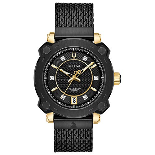 Bulova Grammy Quartz Ladies Watch, Stainless Steel Diamond , Two-Tone (Model: 98P173)