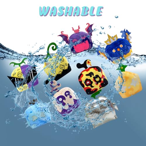 POPOYU Blox Fruits Plüschtier,Blox Fruits Kuscheltier Plüsch Weiches Stofftierkissen,Cartoon Fuchs Blox Fruits Plüschtier für Kinder Geschenke,Bloxfruits Plüschfiguren für Fans-Geburtstagspuppe