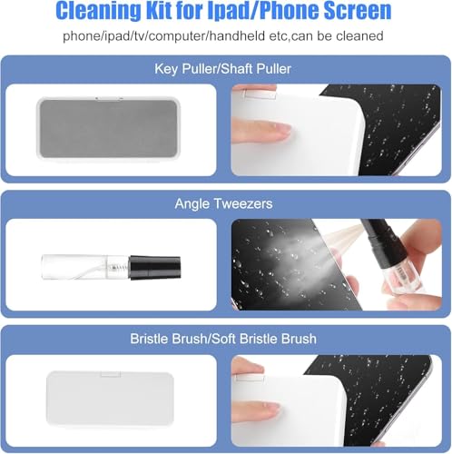Image of 18-in-1 Multi-Functional Smart Cleaning Kit Tool Set, Electronic Gadget Cleaning Tool Kit for All Smartphones,Tablet,Computer,Laptops,Keywords,Earphones and Card Remover (18-in-1 Cleaning KIT)