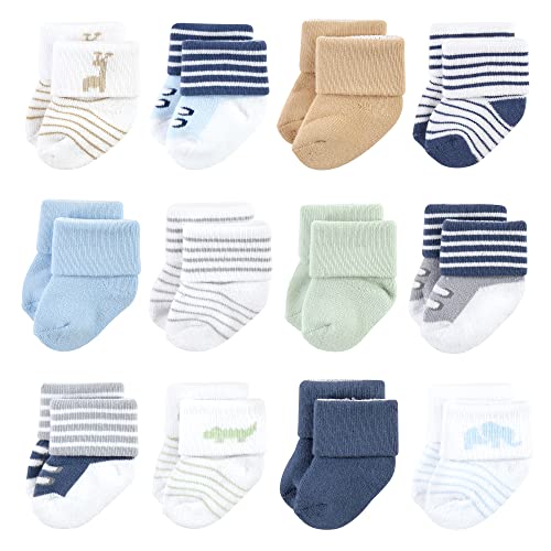 Image of Luvable Friends Baby Newborn and Baby Terry Socks