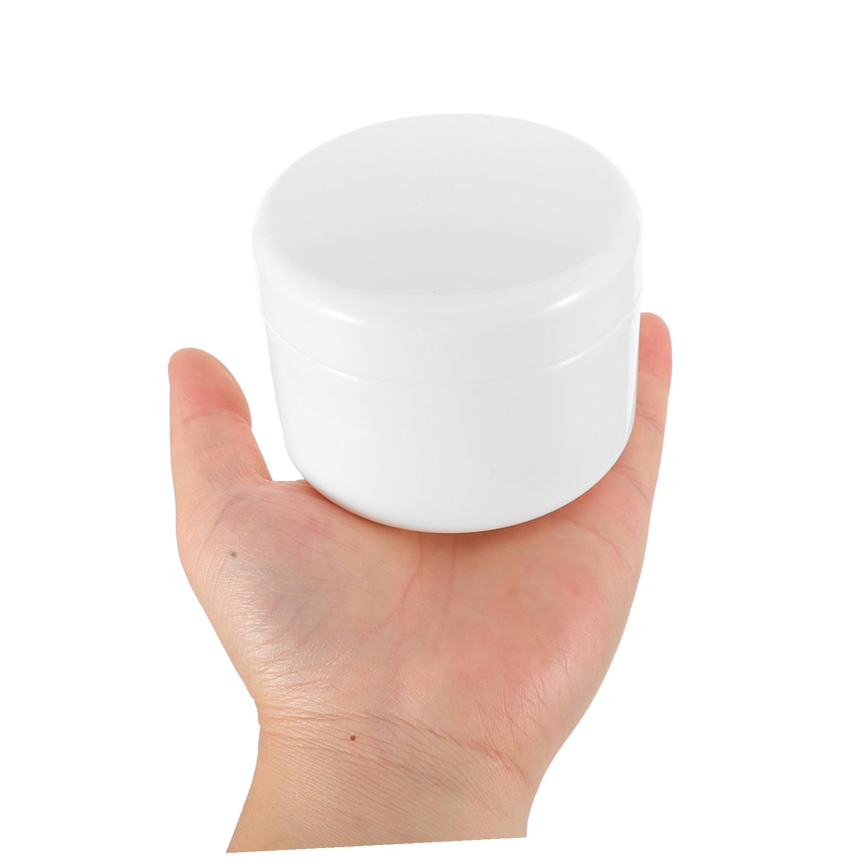 10 Pezzi Barattoli Cosmetici Ricaricabili 250g in Plastica