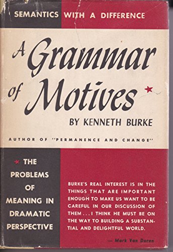 A grammar of motives B0007ERK02 Book Cover