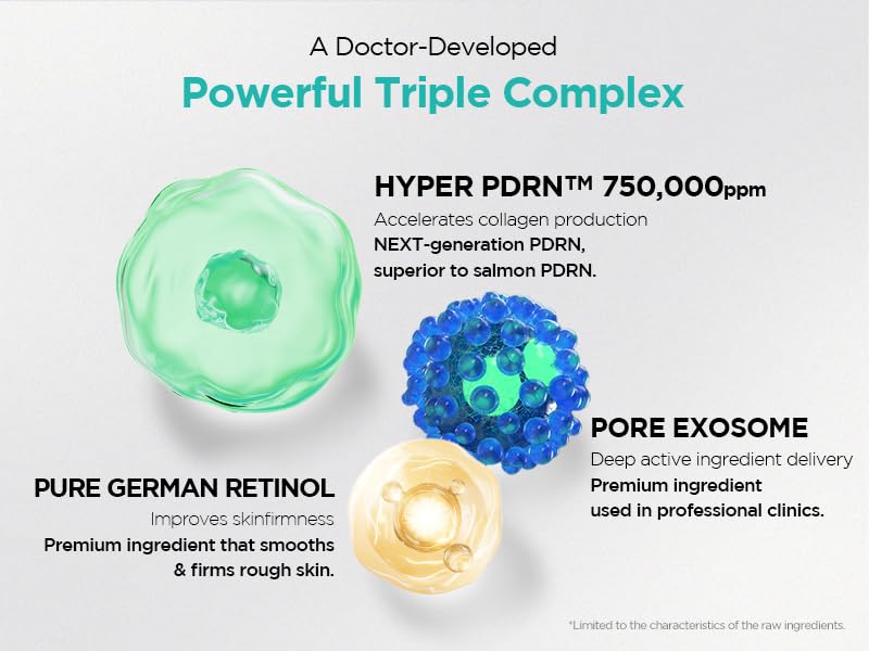 Miniatura 5 de Dr.nineteen ReDRN Ampolla de Exosoma  Biome PDRN 750,000ppm + Retinol + Exosoma  Suero Facial para Estrechar Poros y Reafirmar  Cuidado de la Piel