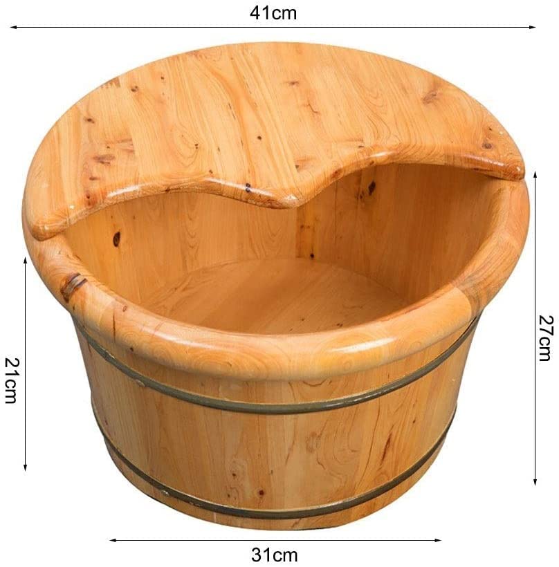 Spa de pies Katzowen de madera, madera sólida miniatura 5