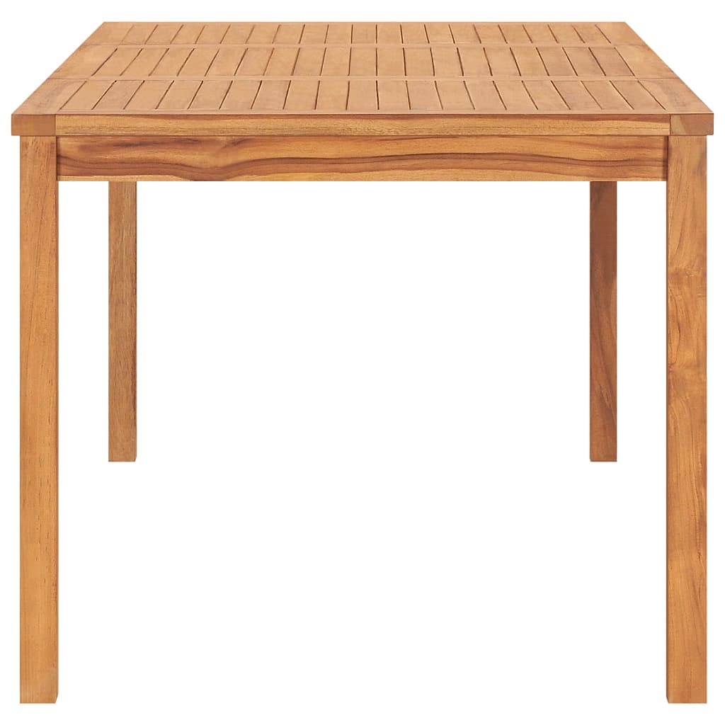Garten-Esstisch 180x90x77 cm Teak Massivholz