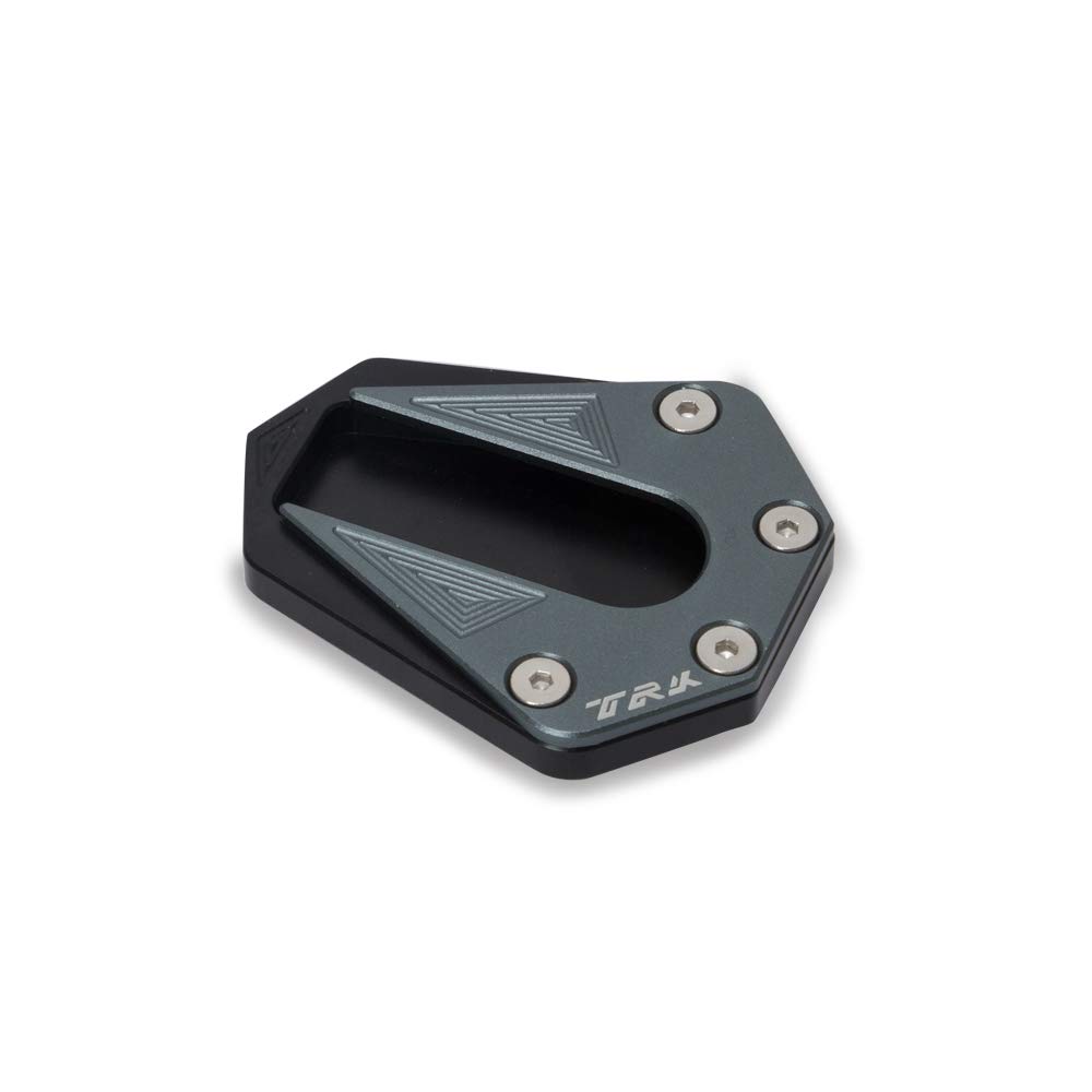 Kickstand Placa Pad Accesorios de la Motocicleta Pie Soporte Lateral Ampliación CNC Aluminio para Benelli TRK 502 2017-2018