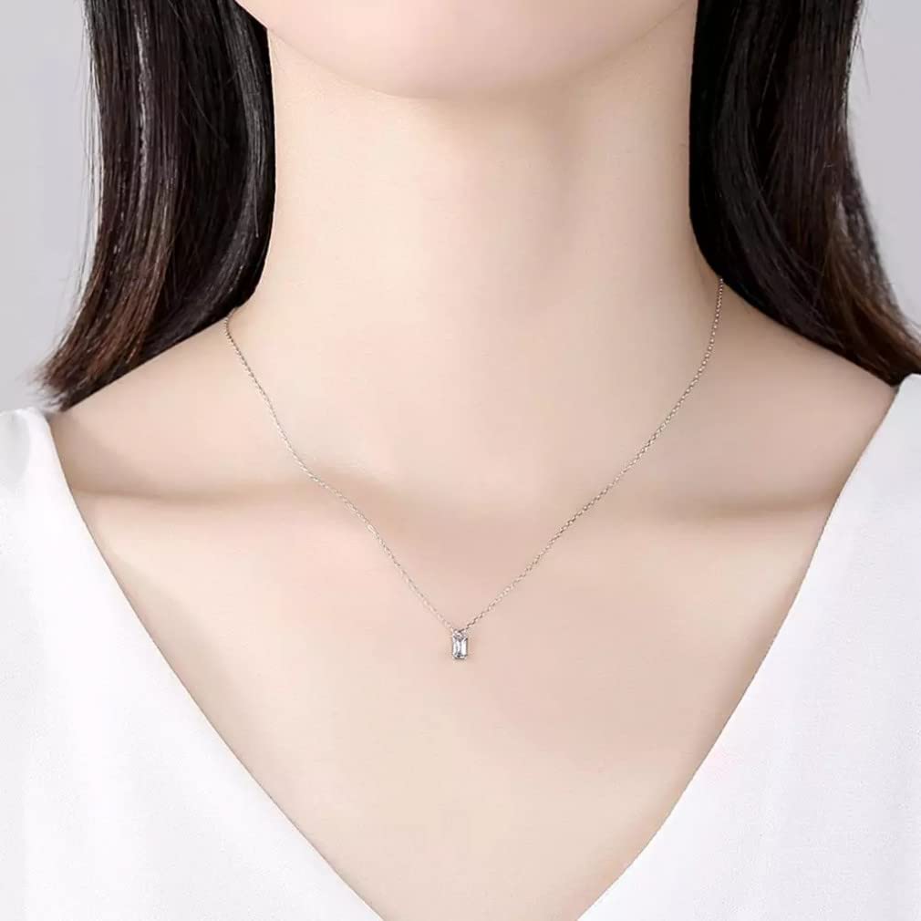 Naszyjnik wiszący z cyrkonu z cyrkonią dla kobiet Kobiece akcesoria Prezent Wedding Crystal Biżuteria
