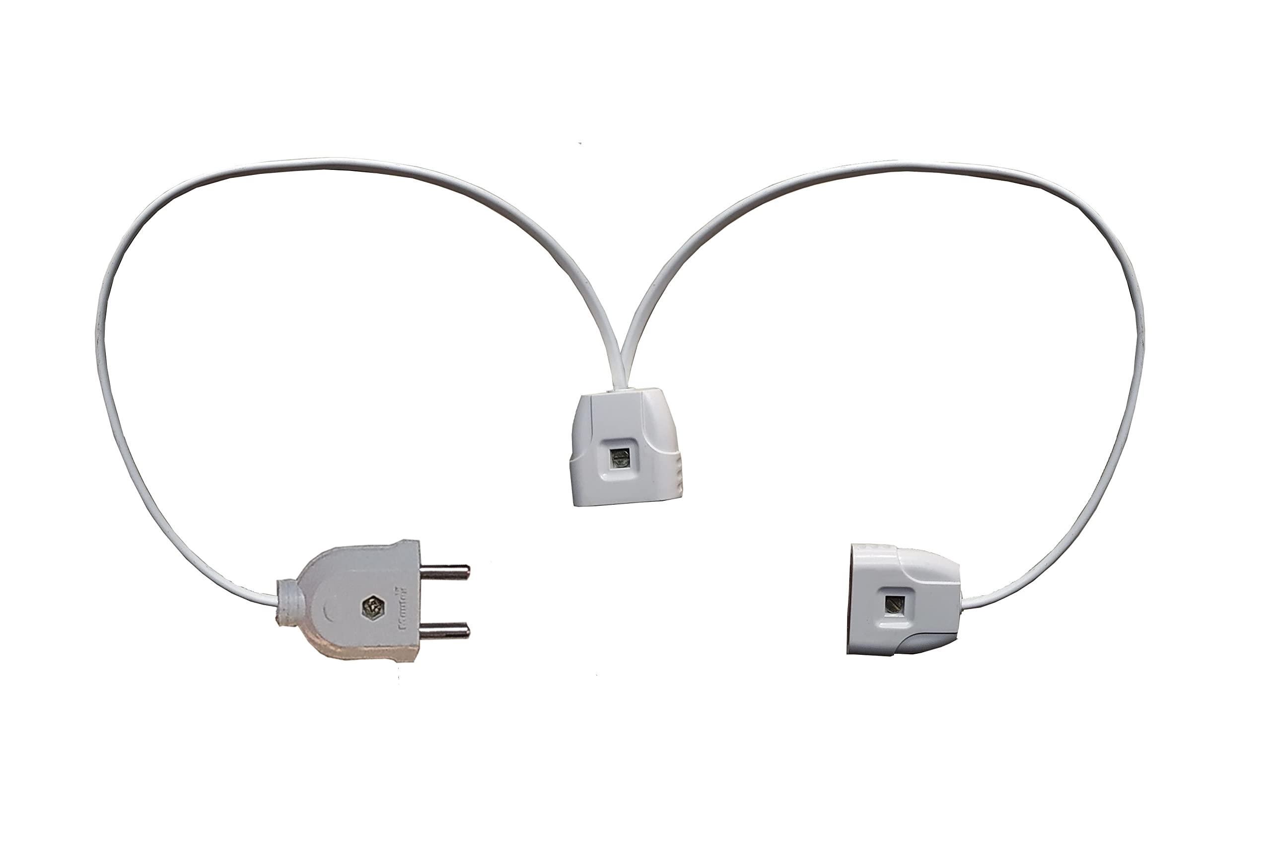 Misha 2 Pin Male Female Pin, Set Of 2 Jointer (Female Sockets) + 1 (Male Socket) Wire For Led Lighting In Festival Like Ganesh Chaturthi, Dashera, Diwali.. (2 Meter) (B0BRV5MY7H) Amazon Price History, Amazon Price Tracker