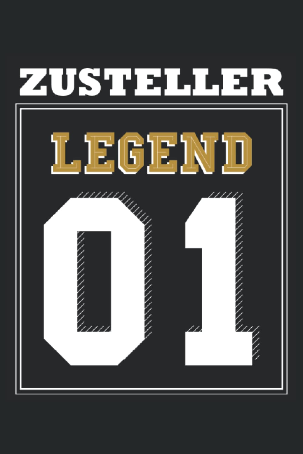 Notizbuch & Tagebuch für Lieferdienst Legende Postbote…
