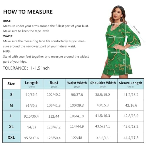Robe d'été verte manches 3/4 : la solution confort pour la Saint-Patrick sans complexe - 5