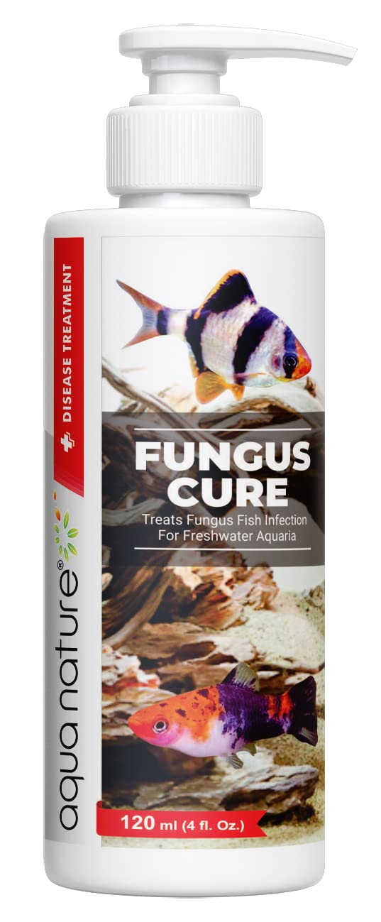 AquaNature Fungus Cure Treats Fungal Fish Infection for Freshwater Aquaria (120ml) (B0B3TC5XB9) Amazon Price History, Amazon Price Tracker