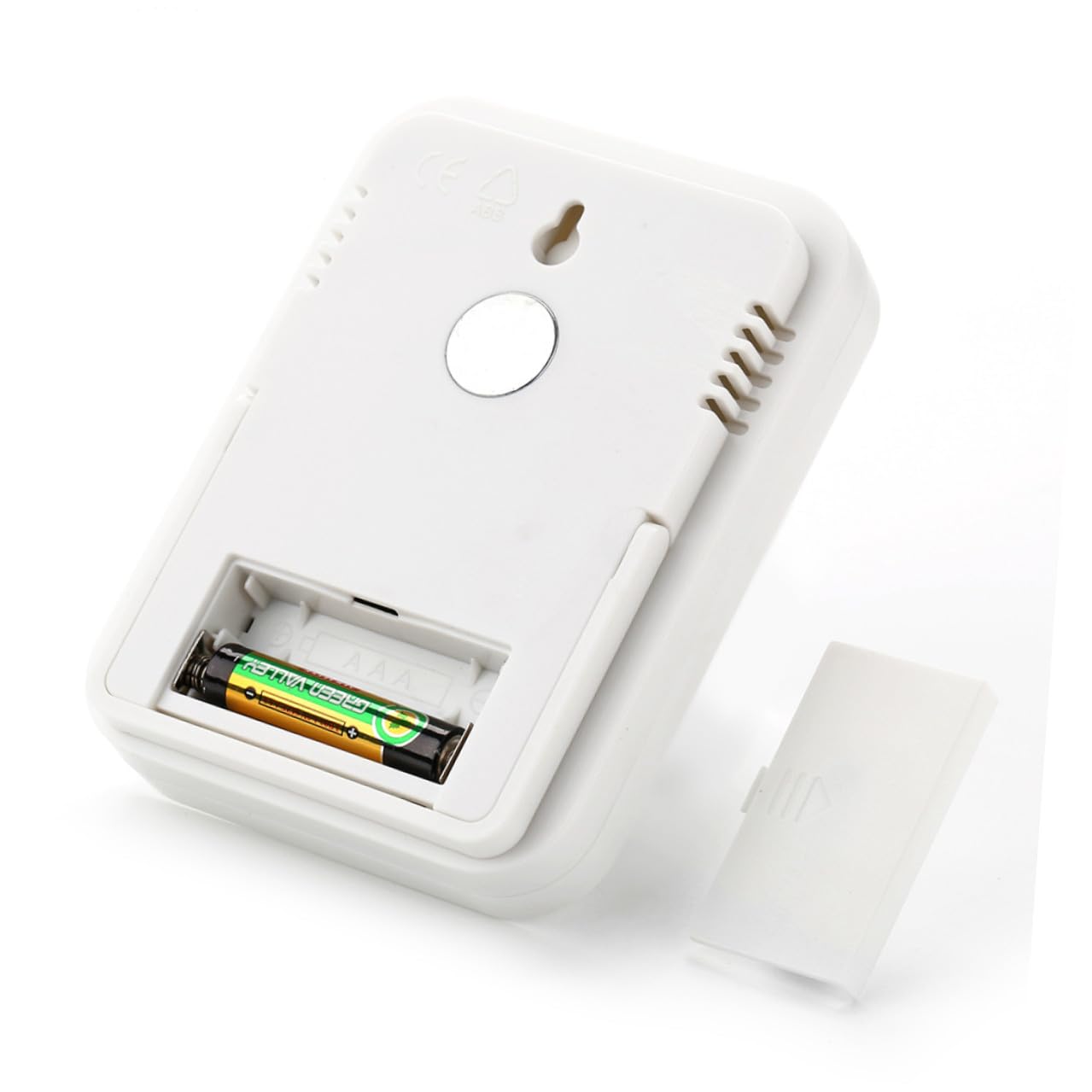 Termometro Igrometro Digitale da Interni Alta Precisione con Display LED Elettrico Grande Schermo Misura Umidità e Temperatura Locale per Camera Ufficio e Cameretta Senza Batteria