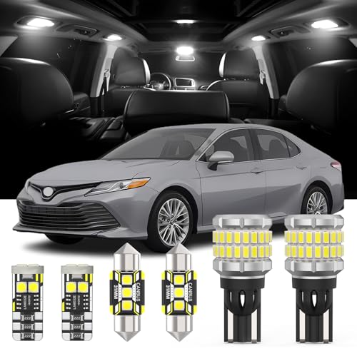 Kit de luces LED interiores y de reversa para Toyota Camry 2007-2023 miniatura 1