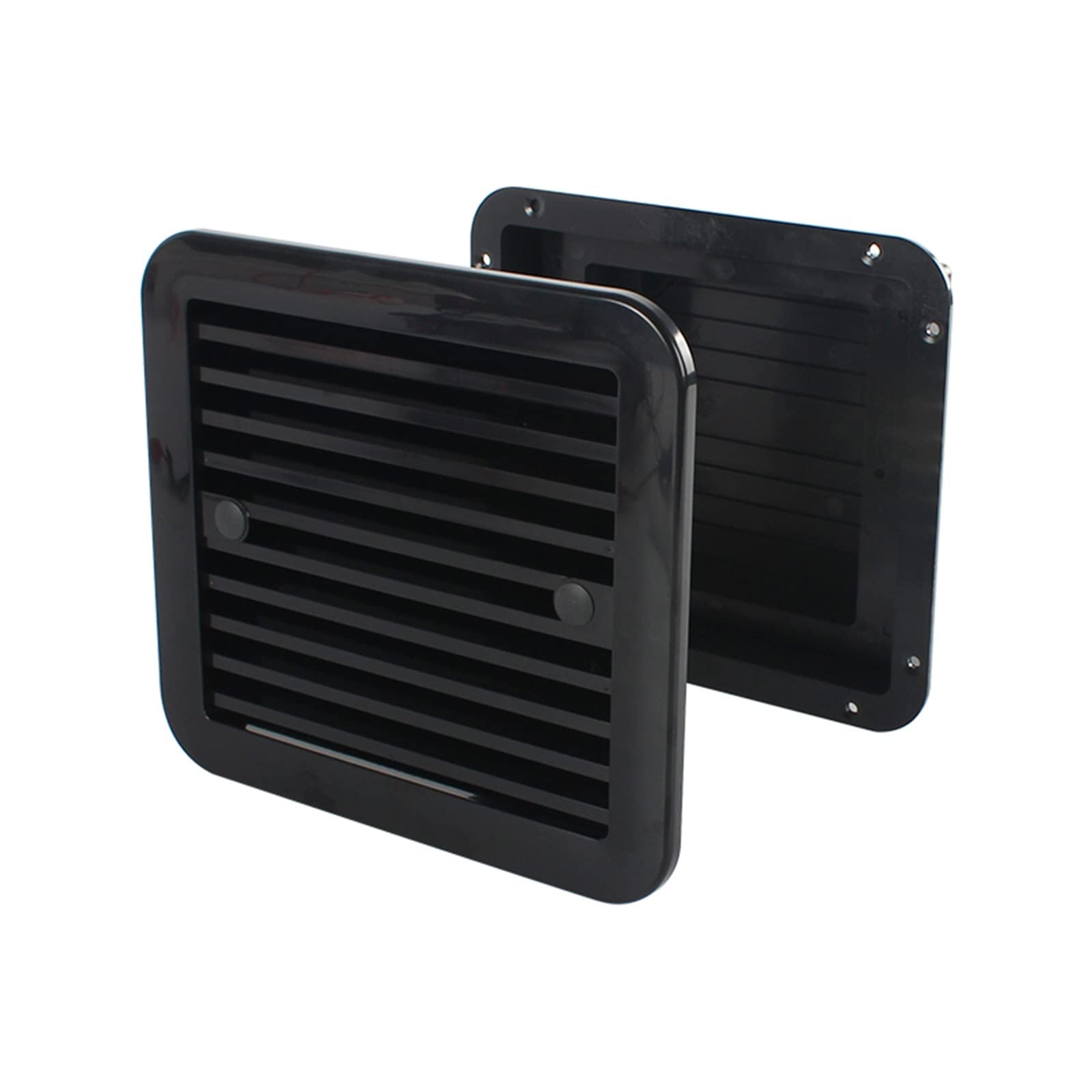 Kogedss 2 12V 4W Fridge Vent With Fan For Rv Trailer Caravan Side Air Strong Wind Exhaust Automobile Accessories Car Styling Camper(Low Noise)