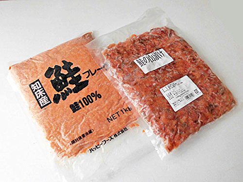 北海道四季工房 知床の鮭フレーク・山漬け鮭ほぐしセット