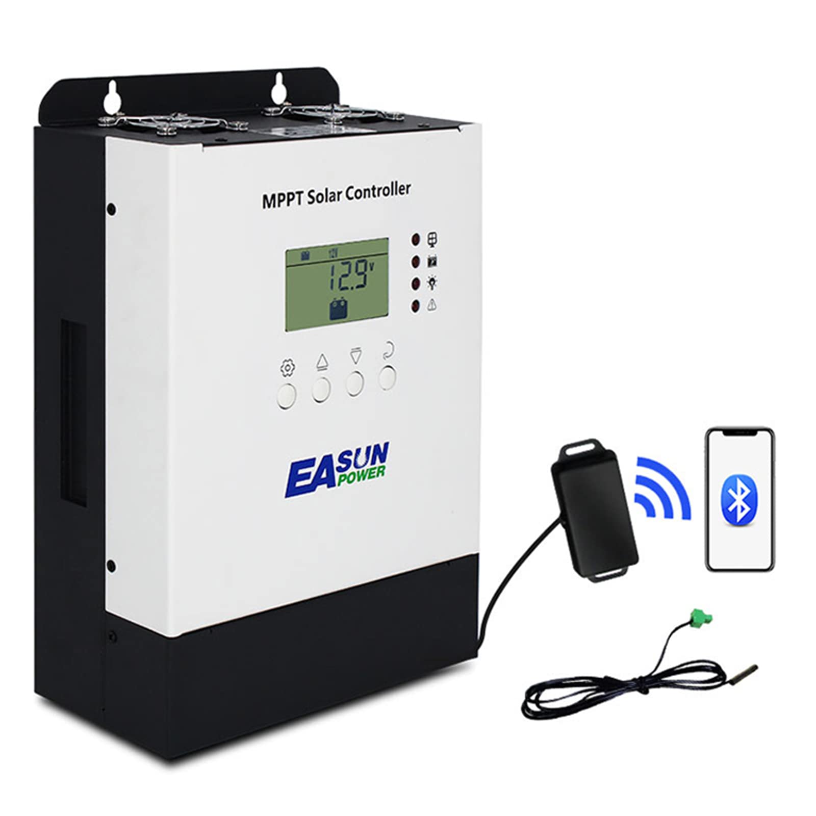 Buy EASUN Power 60amp MPPT Soar Charge Controller 48V 36V 24V 12V Max