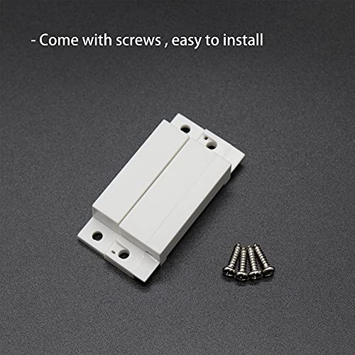 VictorsHome Interruptor Magnético Reed Nc No Com Sensor De Contato De Porta E Janela Com Fio De Mont