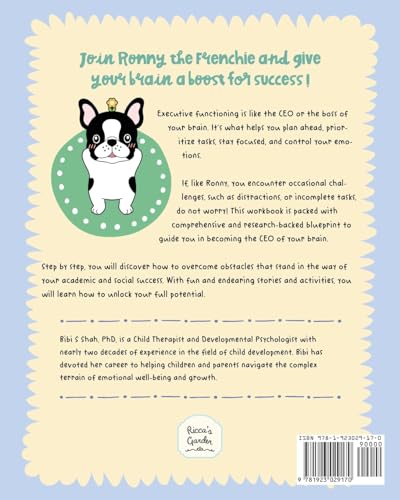 Executive Functioning Workbook for Kids: A Paw-some Adventure with Ronny the Frenchie to Build Self-Control, Handle Emotions, Manage Time and Beyond - Image 2
