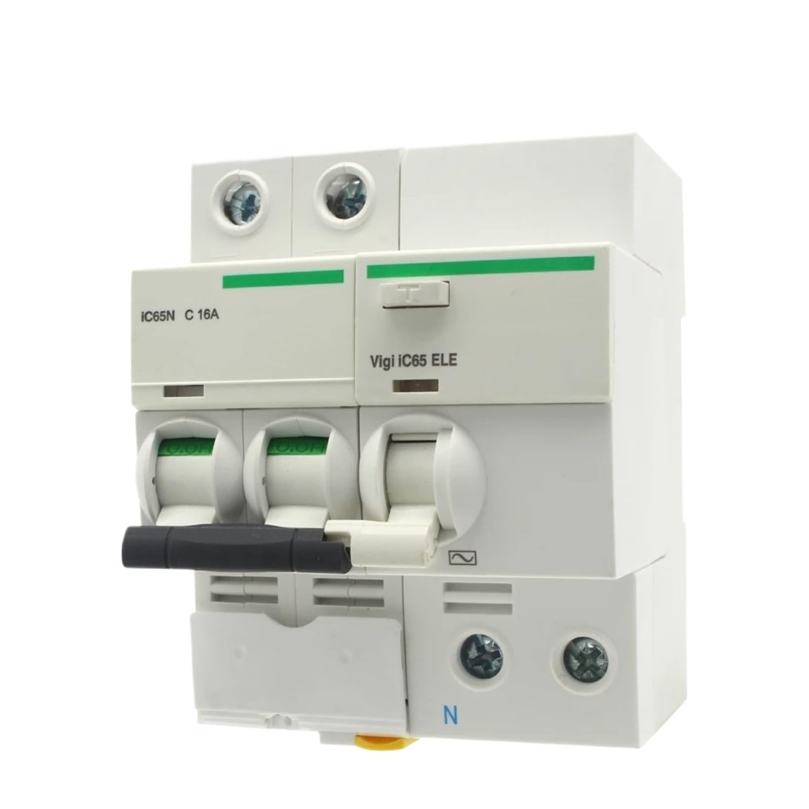 Wyłącznik dyspersyjny IC65 ELE 2P dwubiegunowy C16A 30MA typ AC230 V 50Hz Ochrona nadprądowa RCBO(16a)