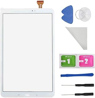 White Touch Screen Digitizer Replacement for Samsung Galaxy Tab A 10.1 T580 T585 SM-T580 SM-T585 with Tools (Not Include LCD)