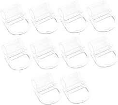 KONTONTY Alça De Persiana 10 Peças Persianas Persianas Sem Fio Clipes De Cortina De Rolo Clipes De Persiana Para Persianas Clipes De Persiana Para Mola De Saia Abs Haste De Cortina Clipes