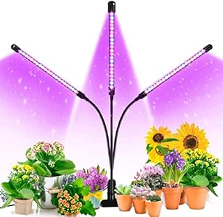 Grow Light, Ankace 3 Head Timing, 5 Dimmable Levels Plant Grow Lights for Indoor Plants with Red Blue Spectrum, Adjustable...