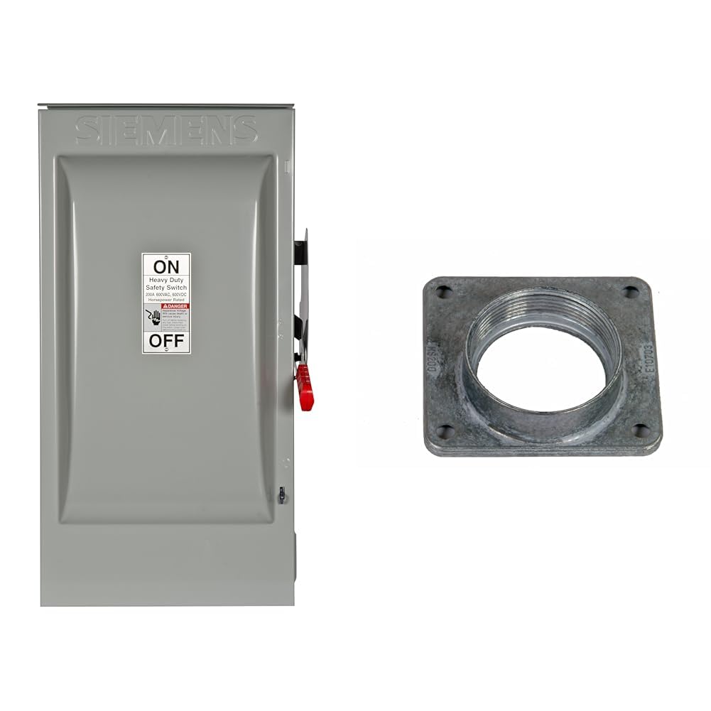 Siemens 200-Amp 3 Pole 600-volt Fused Heavy Duty Safety Switches