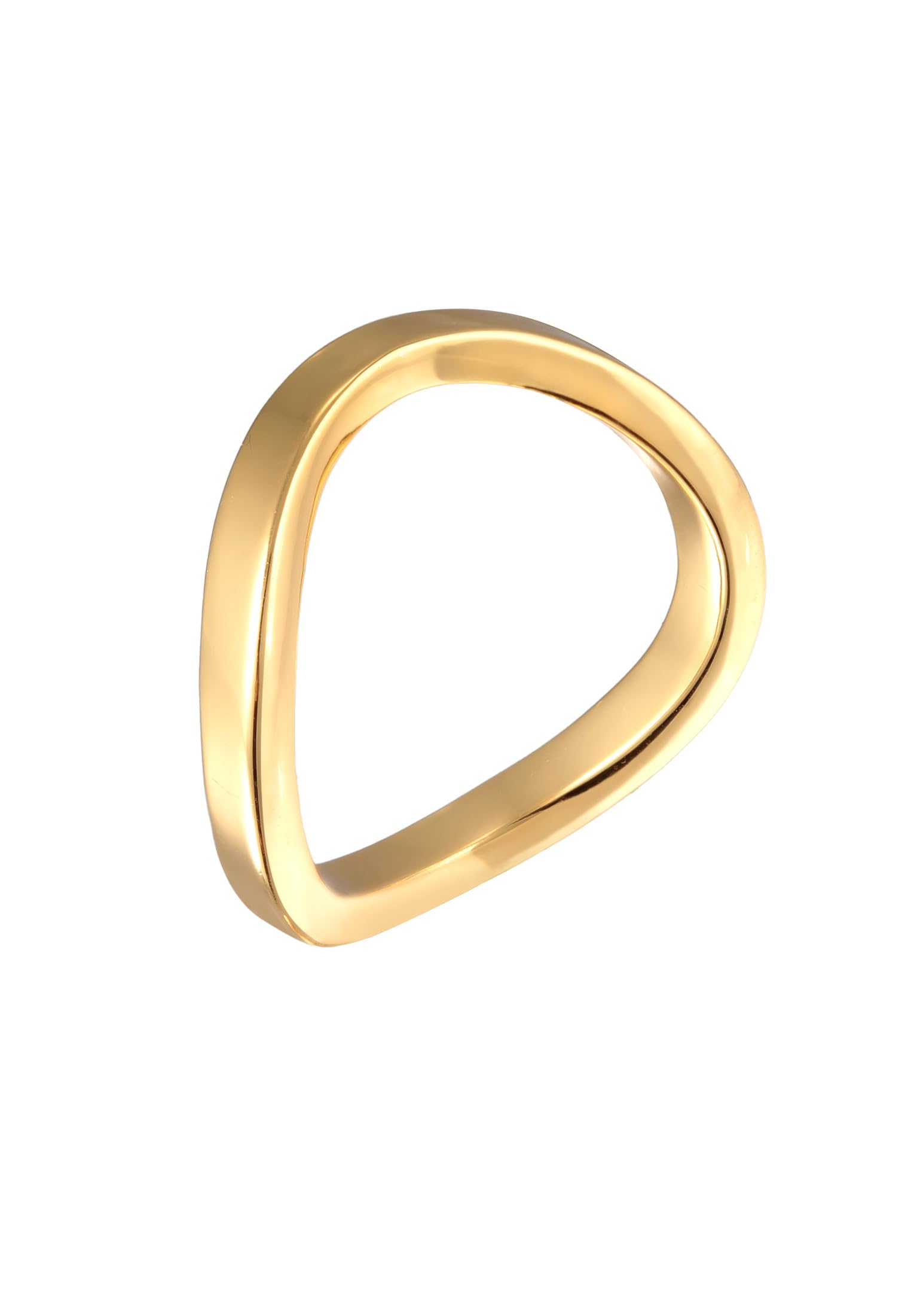 Elli Ring Ladies Stack Basic Wave Filigree Gold Colours