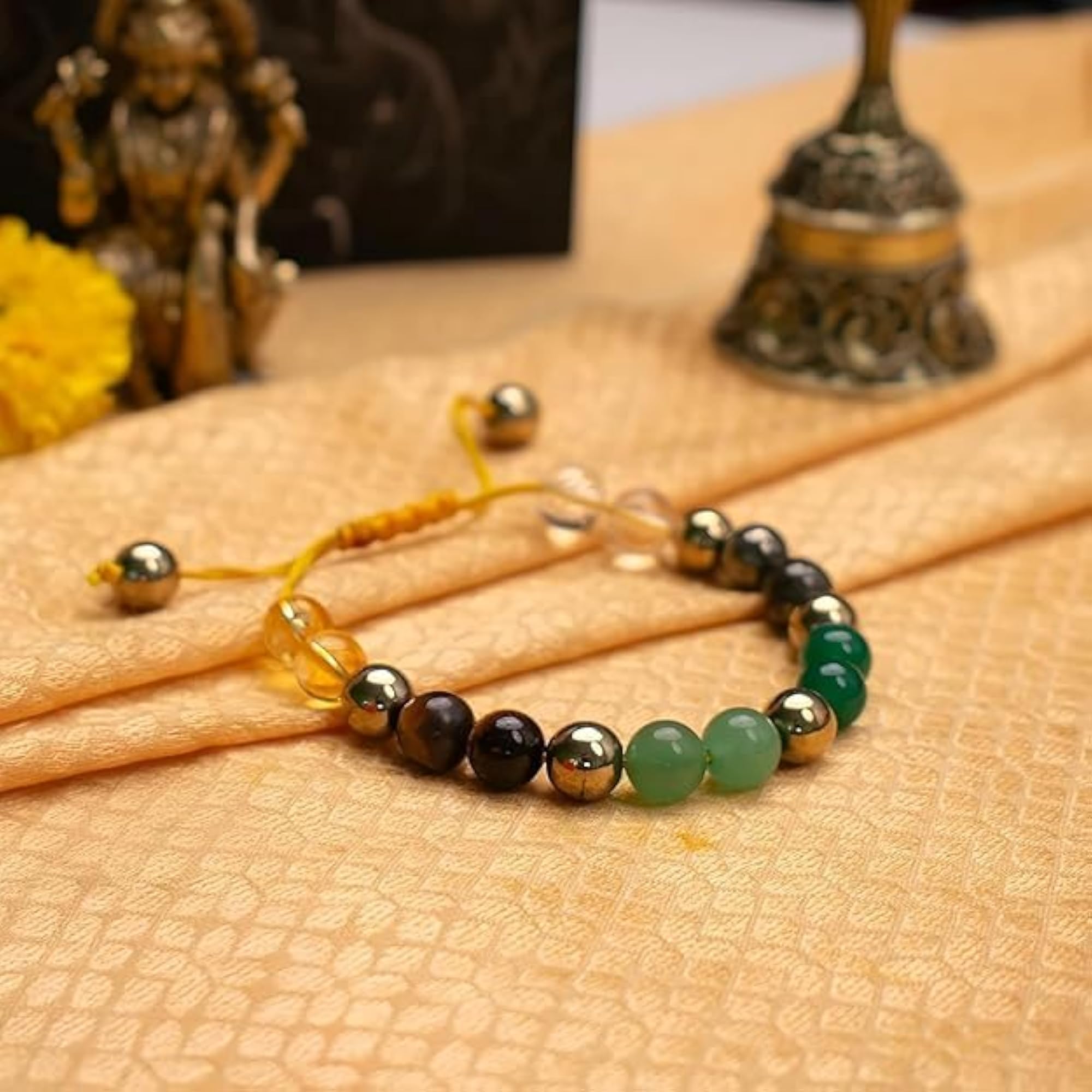 Dhan Yog Bracelet for Wealth & Success with Healing Crystals