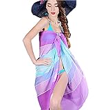 Women Sexy Chiffon Swimsuit Bikini Cover Up Summer Dress Beach Scarf Shawl Wrap Sarong