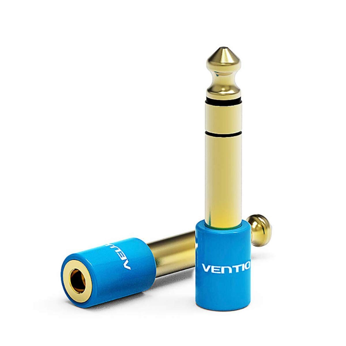 VENTION Audio Plug Connector (6.5mm to 3.5mm, Pack of 2)