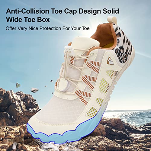 XIHALOOK Athletic Hiking Water Shoes Womens Mens Quick Dry Barefoot for Beach Walking Kayaking Surfing Training4