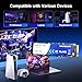 Vansuny 2TB NVMe M.2 SSD,M2 2280 PCIe 4.0 Internal Solid State Drive,Read Up to 7300MB/s with Heatsink and Screwdrivers for PS5 Consoles PC Gaming Design