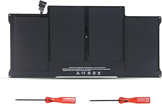 Bateria de laptop de alta capacidade 7200mAh A1496 para Apple MacBook Air 13 polegadas A1466 (metade de 2012 2013, início de 2014 2015 2017) A1369 (final de 2010, meados de 2011) A1405 A1377 [7,65V 5Wh]