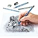 Staedtler Mars Lumograph Art Set | Drawing Kit with Art Pencils, Drawing Pens, Eraser and Double Hole Sharpener (61 100)