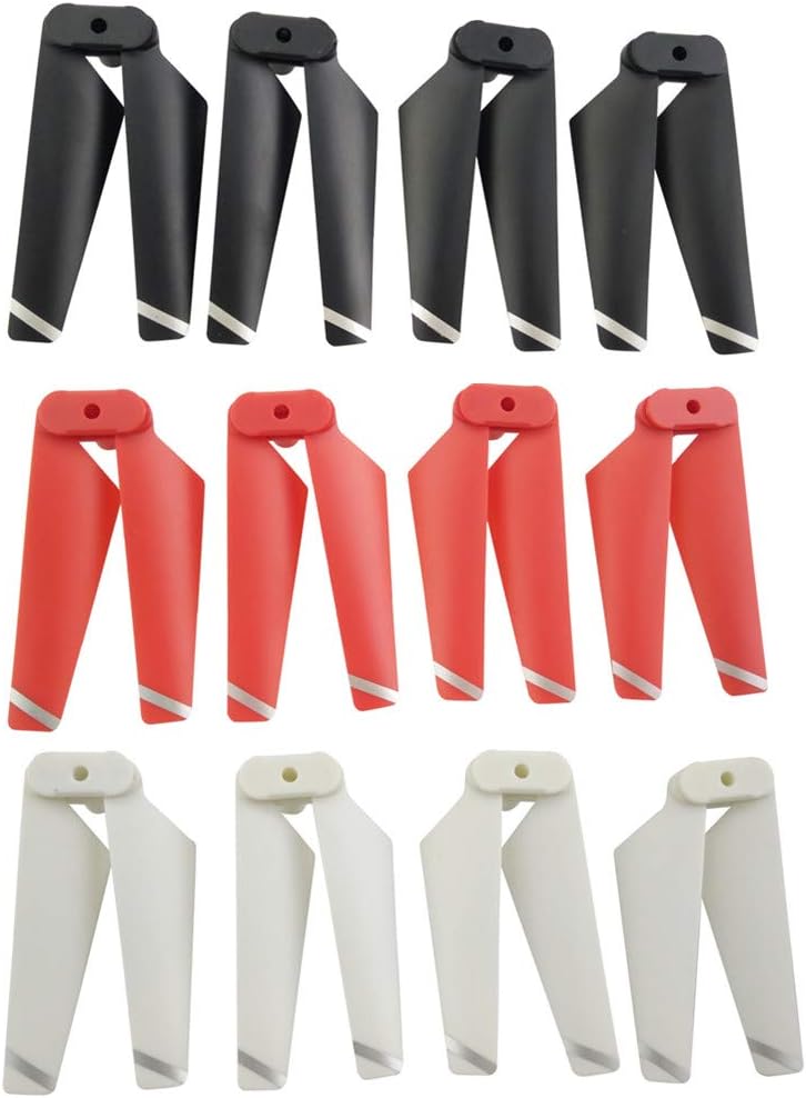 sea jump 12PCS Propeller for SYMA X5C X5SC X5SW X5HC X5HW X5UC X5UW Four-axis UAV Spare Parts Remote Drone Folding Propeller