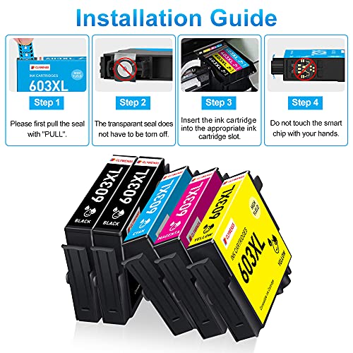 Clywenss 603XL Cartucce Compatibili per Epson 603