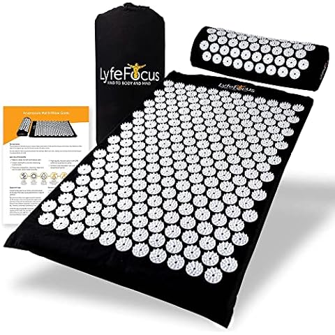 LyfeFocus Acupressure Mat & Pillow Set Cover