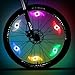 MACYWELL Bike Spoke Lights 6 Pack Led Bike Wheel Lights with Batteries Included Plus 5 Extra CR2032 Batteries Cycling Bicycle Decoration