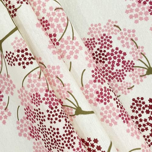 Image of Swayam Roto Cotton King Fitted Bedsheet with 2 Pillow Covers | Size 72 x 78 x 10 inch | 144 TC | Floral Design | Soft Breathable Bed Sheet | Comfortable & Durable for Bedroom - Beige & Purple