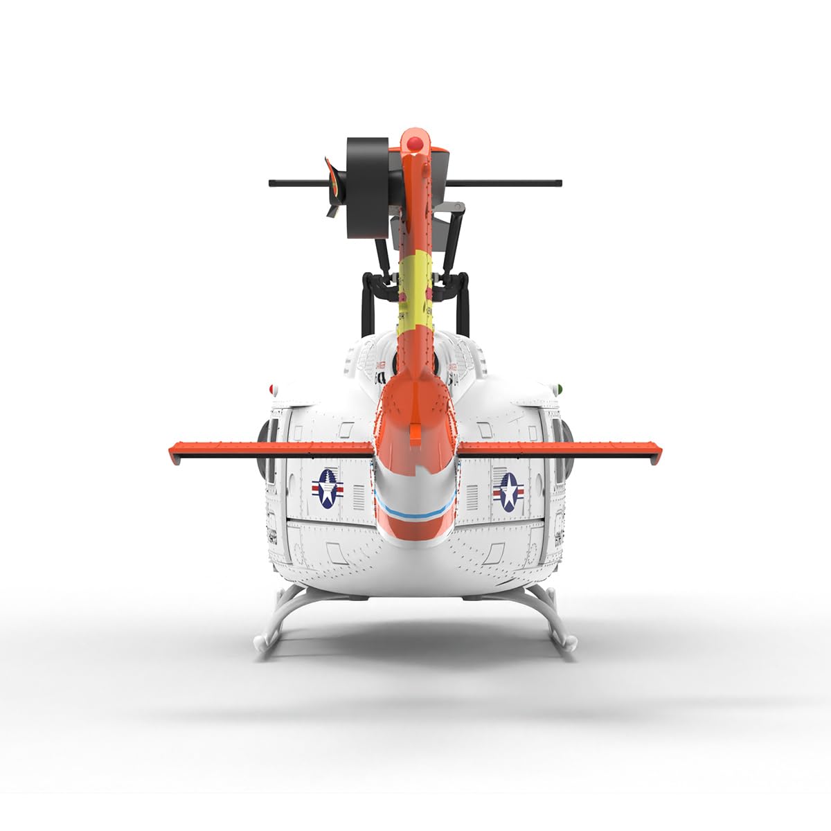 Helikopter RC, F07S UH-1 Huey 1/34, zdalnie sterowany helikopter, 2,4 G, 6 CH, helikopter wojskowy z pozycjonowaniem GPS do utrzymania wysokości, zabawka prezent dla dorosłych - RTF