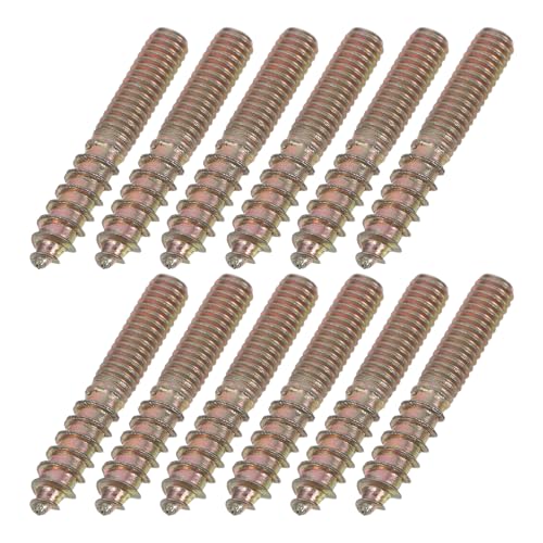 FUTUREORYY Vis à Bois Autotaraudeuse 4x25 Mm à Pointe Acérée 50 Pcs, Kit Multi-usages pour Montage Meubles, Menuiserie et Bricolage, Filetage Renforcé pour Panneaux de Particules et